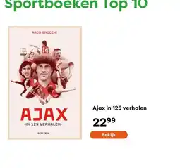 The Read Shop Ajax in 125 verhalen aanbieding