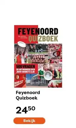 The Read Shop Feyenoord Quizboek aanbieding