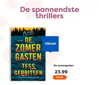 The Read Shop De zomergasten aanbieding