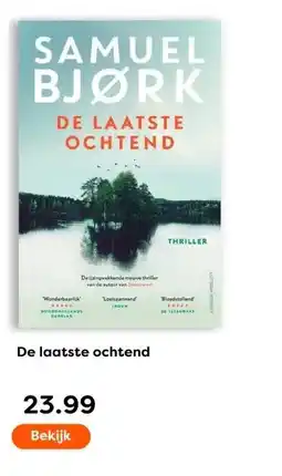 The Read Shop De laatste ochtend aanbieding