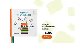 The Read Shop nijntjes voorleesfeest aanbieding