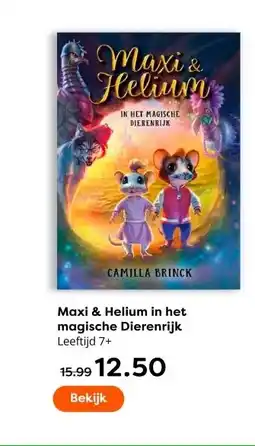 The Read Shop Maxi & Helium in het magische Dierenrijk aanbieding