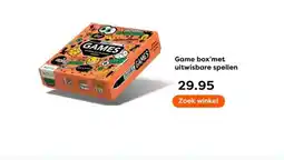 The Read Shop Game box'met uitwisbare spellen aanbieding