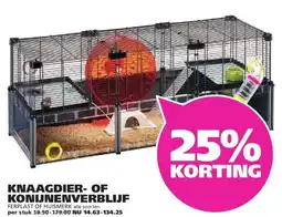 Ranzijn Knaagdier of konijnenverblijf aanbieding