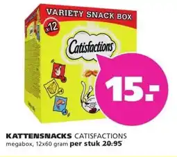 Ranzijn KATTENSNACKS Catisfactions aanbieding