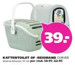 Ranzijn Kattentoilet of Reismand aanbieding