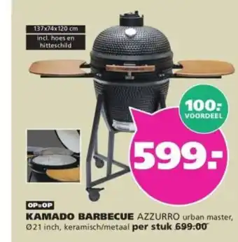 Ranzijn Kamado barbecue aanbieding