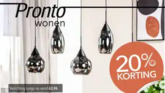 Pronto wonen Verlichting Lungo aanbieding