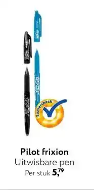 Primera Pilot frixion aanbieding