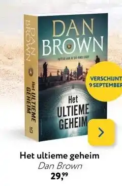 Primera Het ultieme geheim Dan Brown aanbieding