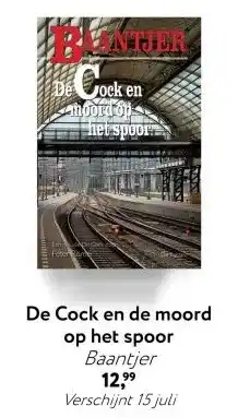 Primera De Cock en de moord op het spoor Baantier aanbieding