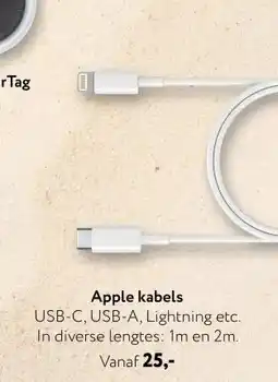 Primera Apple kabels aanbieding