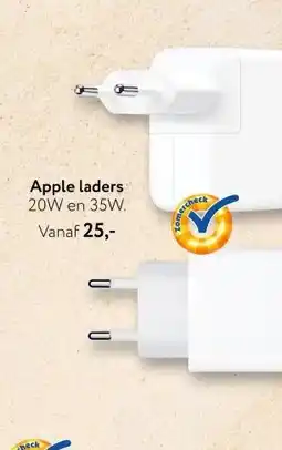 Primera Apple laders 20W en 35W. aanbieding