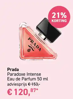 Mooi parfumerie Prada Paradoxe Intense aanbieding
