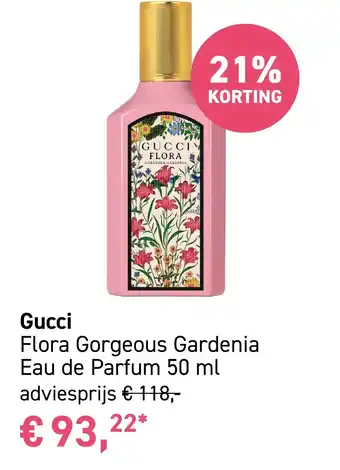 Mooi parfumerie Gucci Flora Gorgeous Gardenia aanbieding