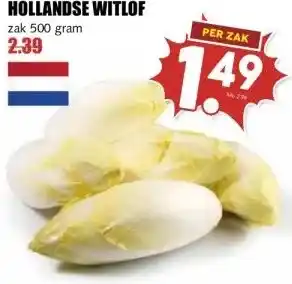 MCD Supermarkt HOLLANDSE WITLOF aanbieding