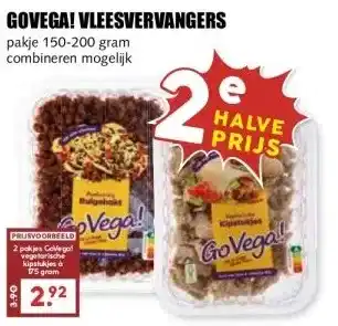 MCD Supermarkt GOVEGA! VLEESVERVANGERS aanbieding