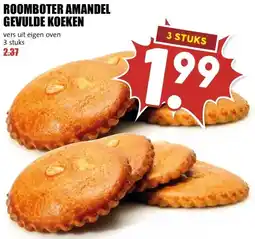 MCD Supermarkt ROOMBOTER AMANDEL GEVULDE KOEKEN aanbieding