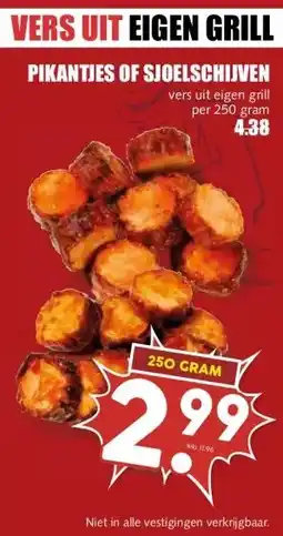 MCD Supermarkt PIKANTJES OF SJOELSCHIJVEN aanbieding