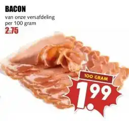 MCD Supermarkt BACON aanbieding