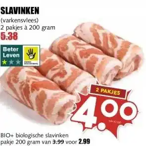 MCD Supermarkt SLAVINKEN aanbieding