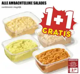 MCD Supermarkt ALLE AMBACHTELIJKE SALADES aanbieding