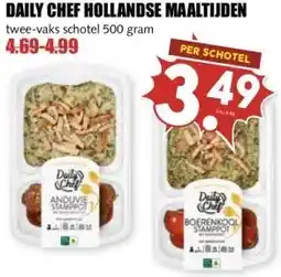 MCD Supermarkt DAILY CHEF HOLLANDSE MAALTIJDEN aanbieding
