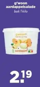 MCD Supermarkt g'woon aardappelsalade aanbieding
