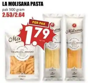 MCD Supermarkt LA MOLISANA PASTA aanbieding