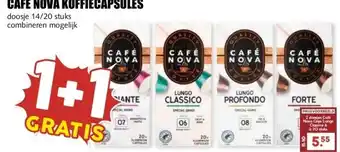 MCD Supermarkt CAFÉ NOVA KOFFIECAPSULES aanbieding