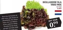 MCD Supermarkt HOLLANDSE SLA TRIO MIX aanbieding