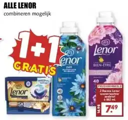 MCD Supermarkt ALLE LENOR aanbieding