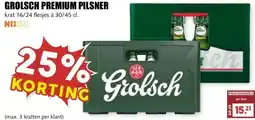 MCD Supermarkt GROLSCH PREMIUM PILSNER aanbieding