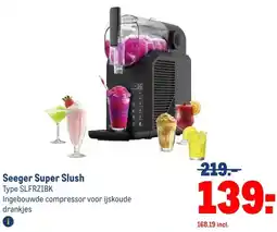 Makro Seeger Super Slush aanbieding