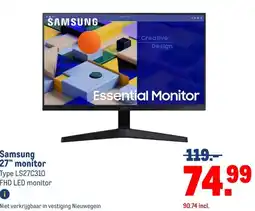 Makro Samsung 27 monitor aanbieding