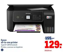Makro Epson all-in-one printer aanbieding