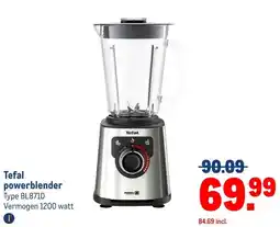 Makro Tefal powerblender aanbieding