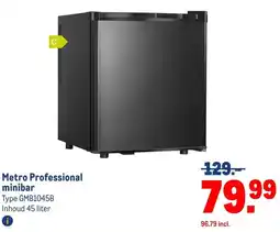Makro Metro Professional minibar aanbieding