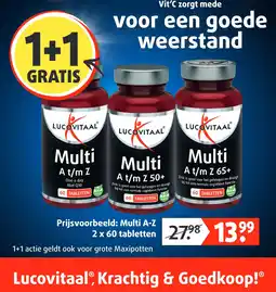 Lucovitaal Multivitamines aanbieding