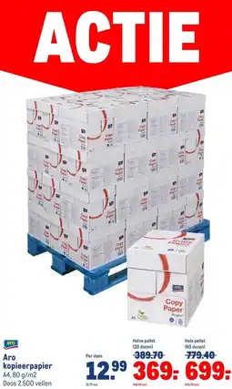 Makro Aro kopieerpapier aanbieding