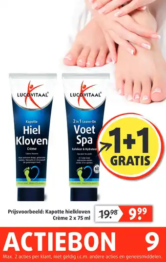 Lucovitaal Kapotte hielkloven Crème aanbieding