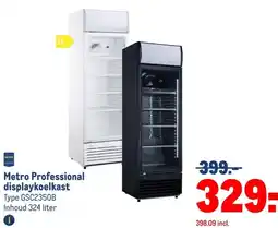 Makro Metro Professional displaykoelkast aanbieding