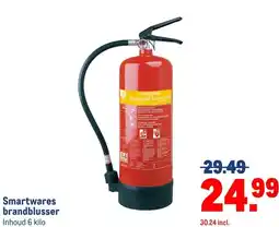 Makro Smartwares brandblusser aanbieding
