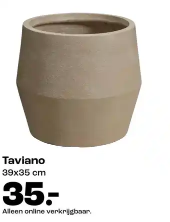 Kwantum Bloempotten Taviano aanbieding