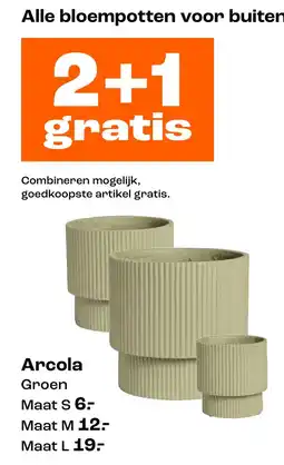 Kwantum Bloempotten Arcola aanbieding