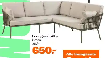 Kwantum Loungeset Alba aanbieding