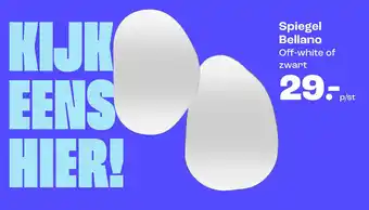 Kwantum Spiegel Bellano aanbieding