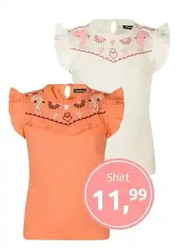 Jola Mode Meisjes shirt km fel koraal aanbieding