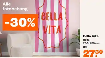 Kwantum Fotobehang Bella Vita aanbieding