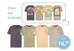 Jola Mode Jongens shirt km taupe aanbieding